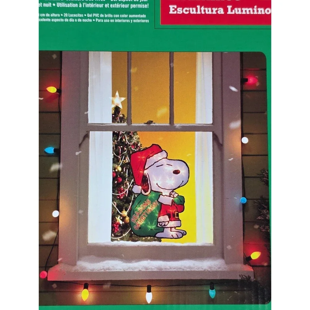 PEANUTS SNOOPY Lighted Sculpture 15